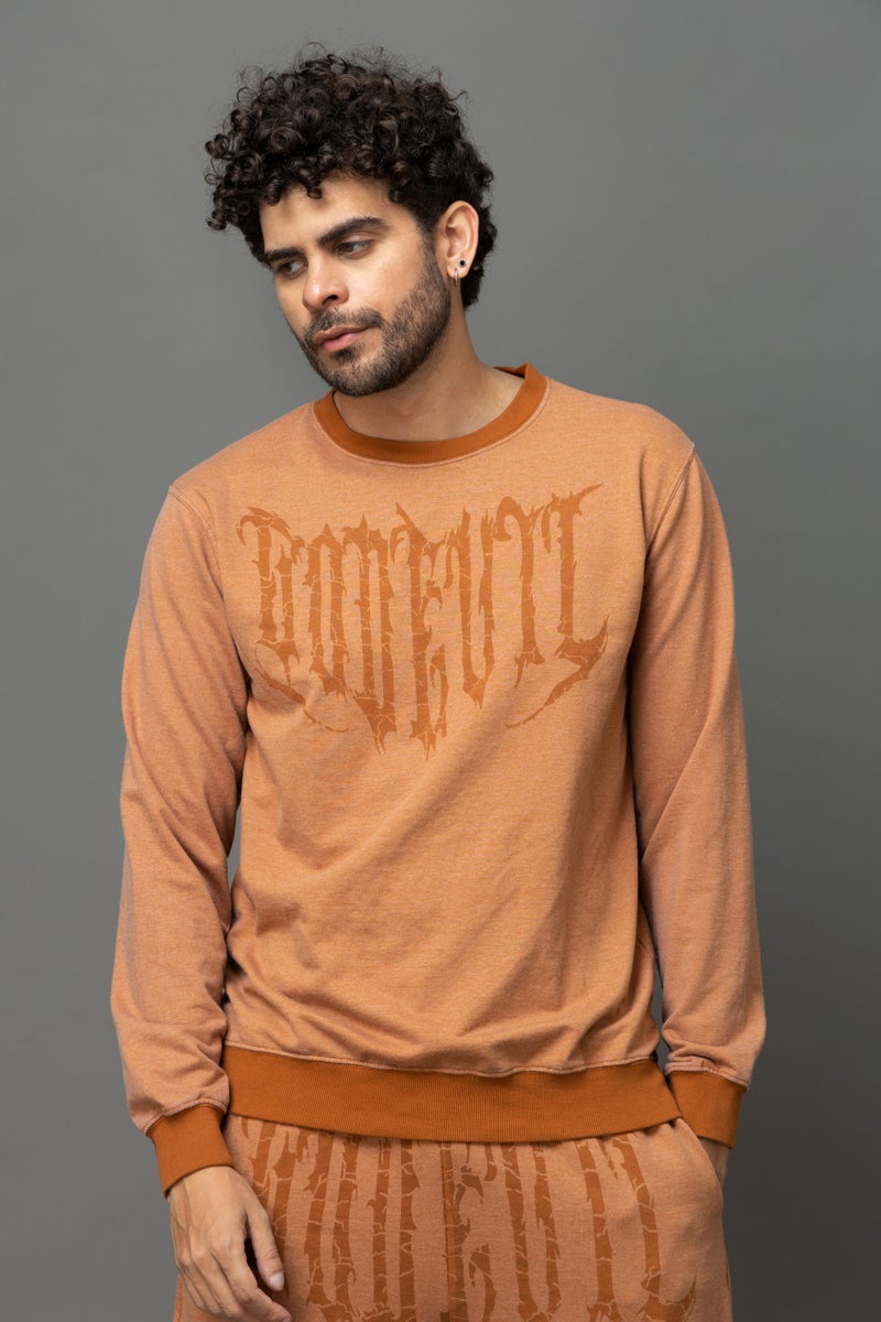 Go Devil Printed Sweatshirt For Men - Image 1